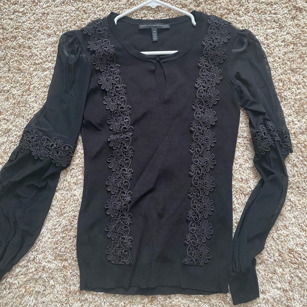 white house black market sweater top